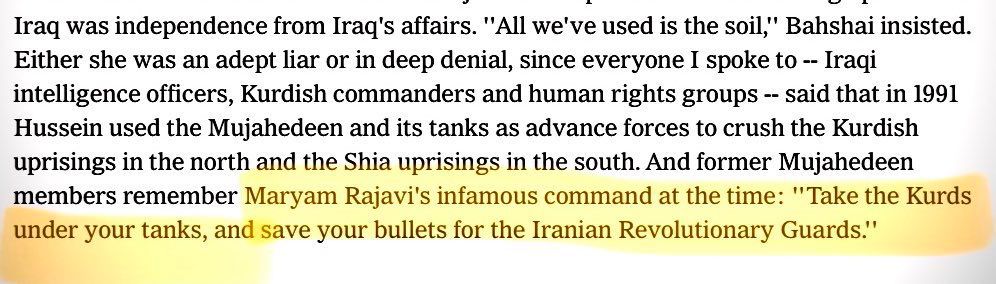 Maryam Rajavi's quote - Kill the Kurds