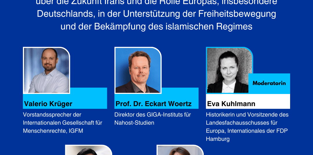 Podiumsdiskussion über die Zukunft Irans